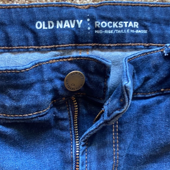Old Navy Mid-Rise jeans. - Picture 2 of 4